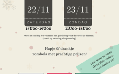 Kerstbomen Hoogstraten steunt de Cosy Pop-up